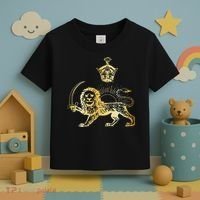 Persian Flag Iranian Lion Sun And Crown Iran Persia Toddler T-Shirt thumb 3