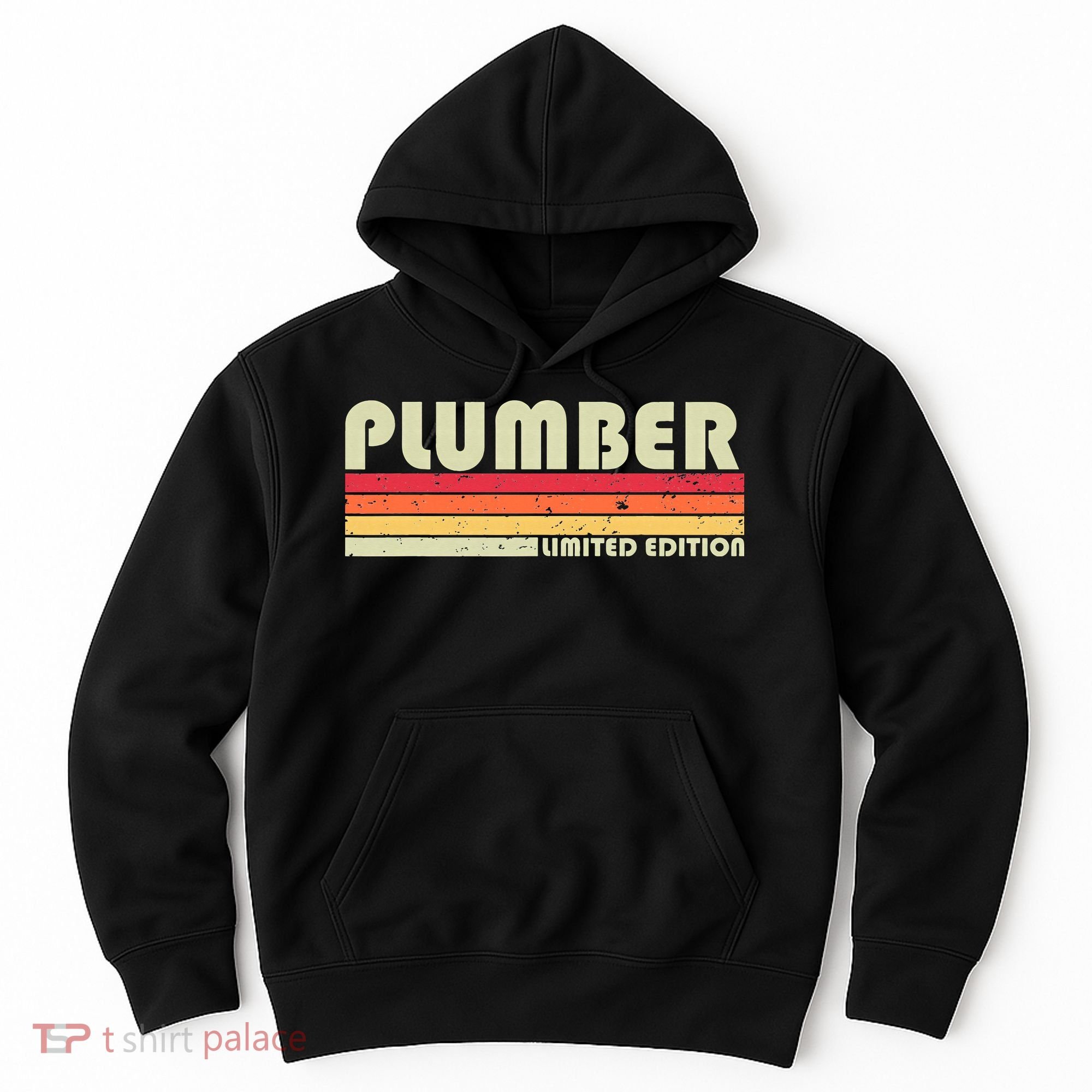 Plumber Funny Job Title Profession Birthday Worker Hoodie