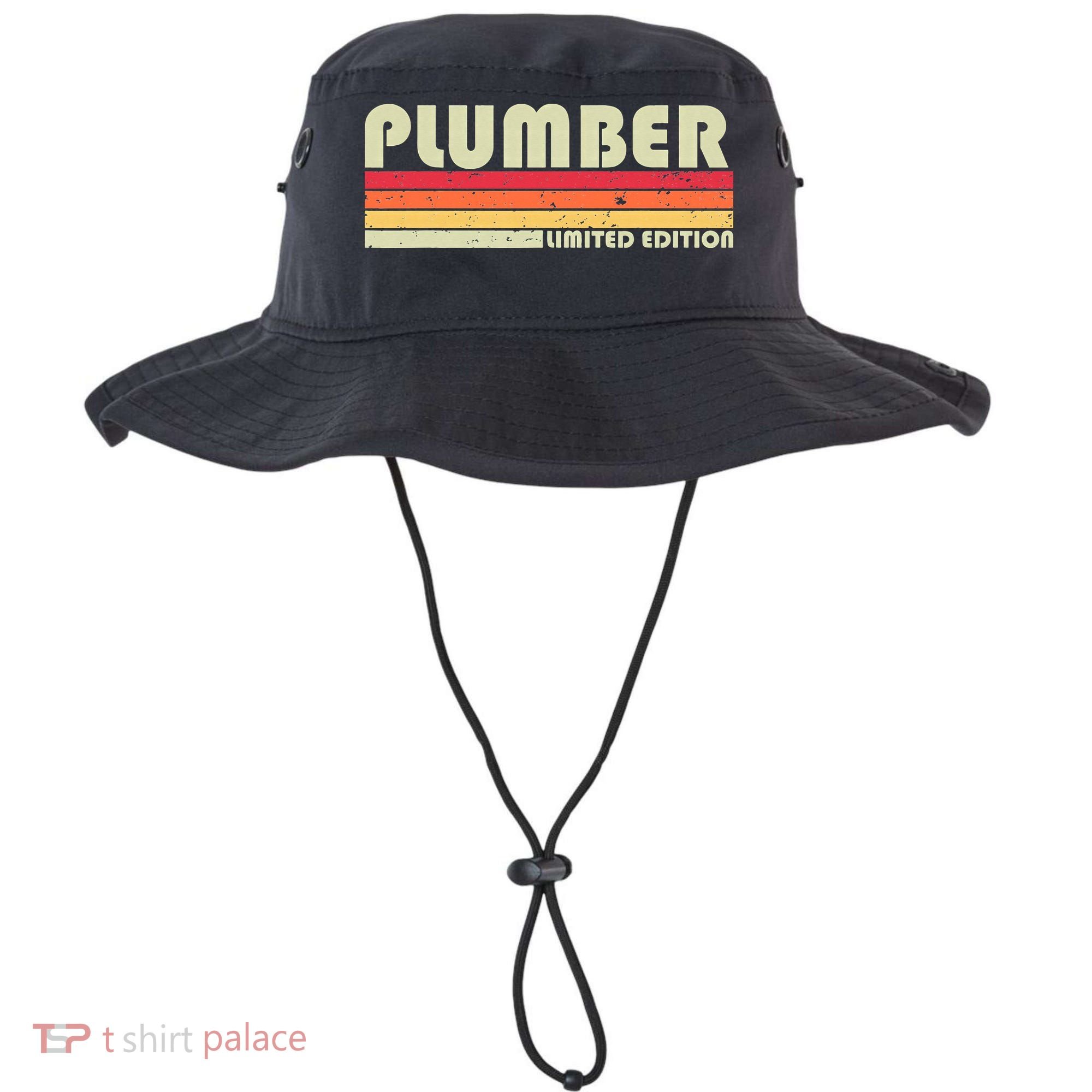 Plumber Funny Job Title Profession Birthday Worker Bucket Hat