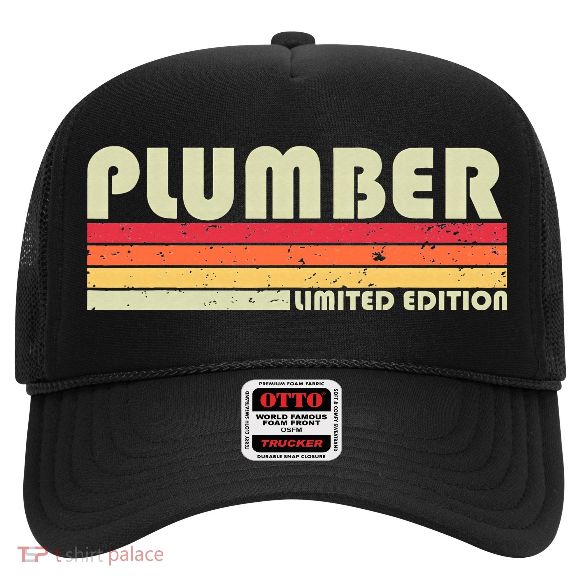 Plumber Funny Job Title Profession Birthday Worker Hat
