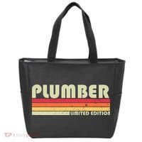 Plumber Funny Job Title Profession Birthday Worker Tote Bag thumb 0