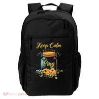 Preserving Food Keep Calm And Wait For The Ping Home Canning Backpack thumb 0