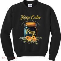 Preserving Food Keep Calm And Wait For The Ping Home Canning Kids Sweatshirt thumb 0