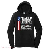 Prison For Liberals Women's Hoodie thumb 0