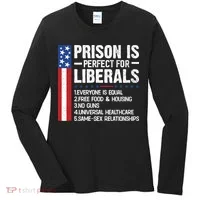 Prison For Liberals Women's Long Sleeve Shirt thumb 0