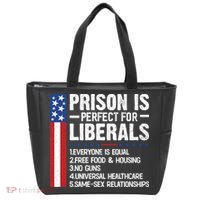 Prison For Liberals Tote Bag thumb 0