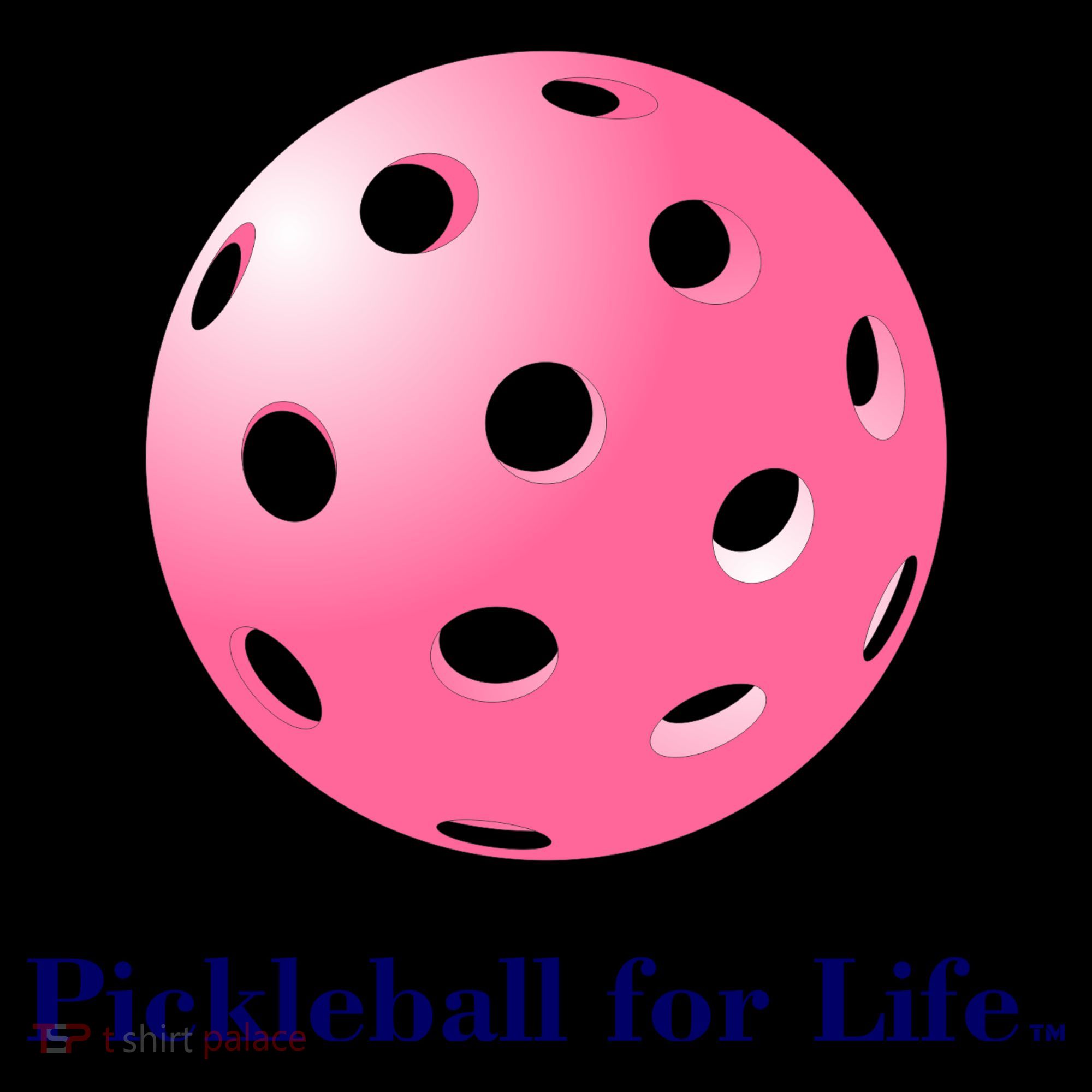 Pickleball For Life Pink Coffee Mug