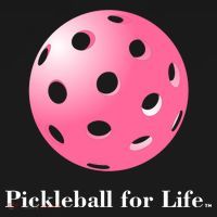 Pickleball For Life Pink Ornament thumb 1