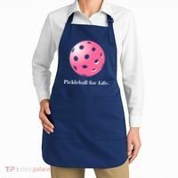 Pickleball For Life Pink Apron thumb 2