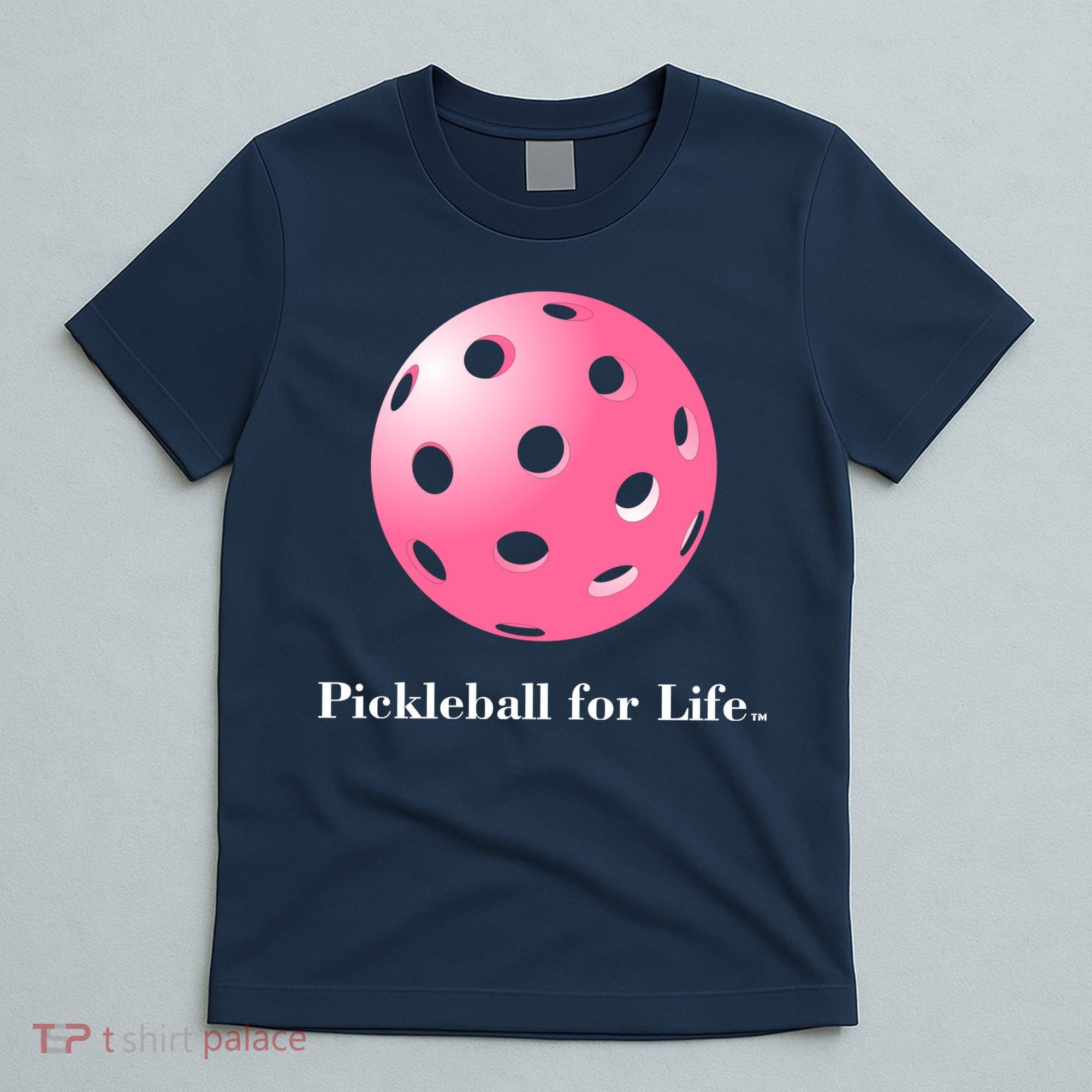 Pickleball For Life Pink T-Shirt