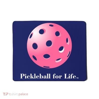 Pickleball For Life Pink Mousepad
