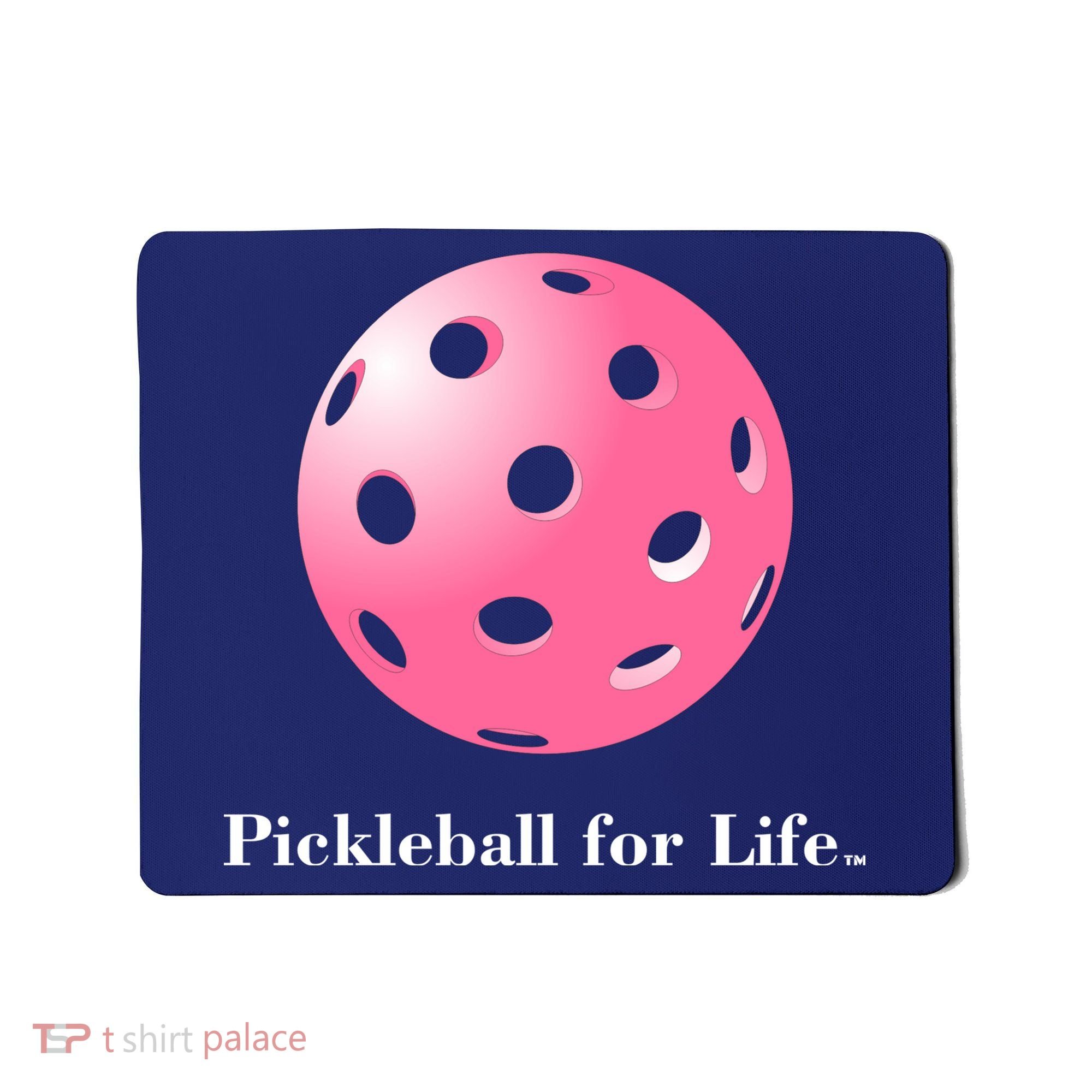 Pickleball For Life Pink Mousepad