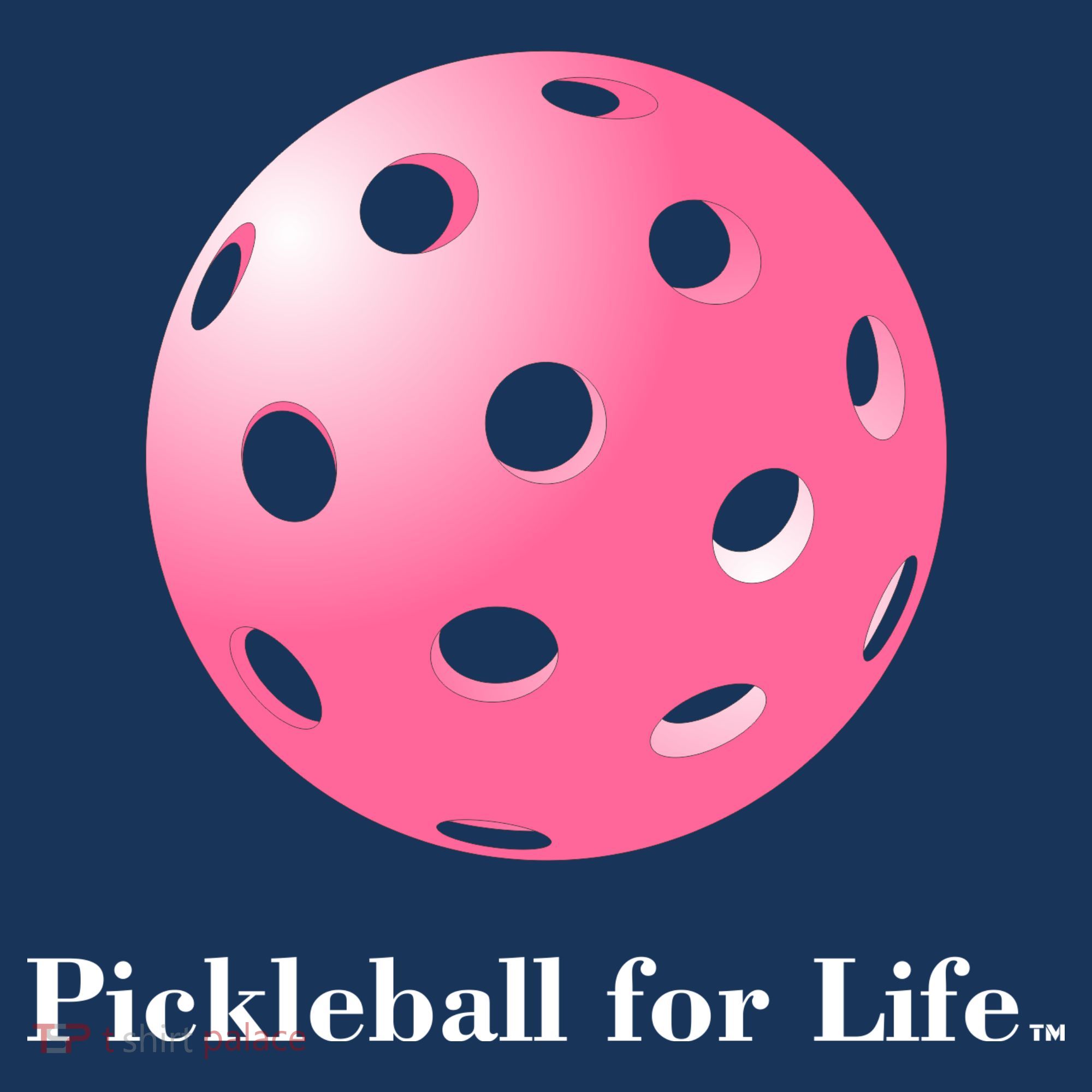 Pickleball For Life Pink Mousepad