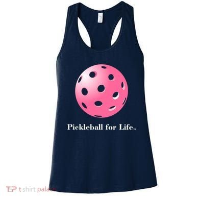 Pickleball For Life Pink Women's Tank Top