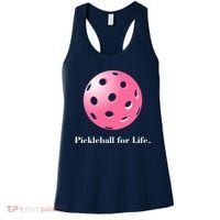 Pickleball For Life Pink Women's Tank Top thumb 0