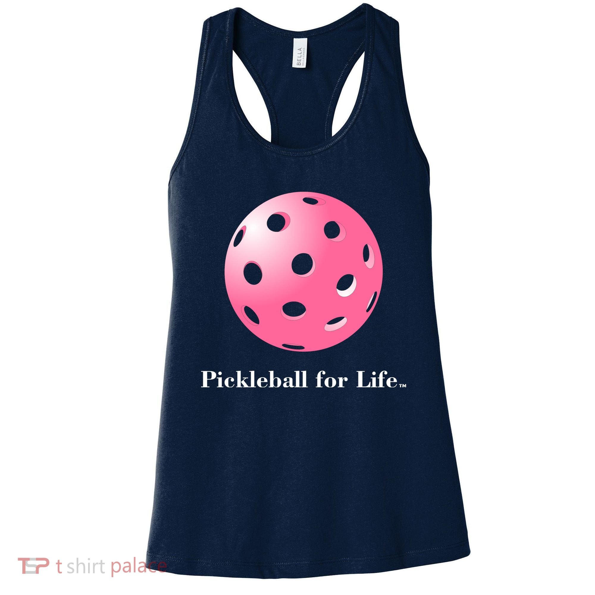 Pickleball For Life Pink Women's Tank Top