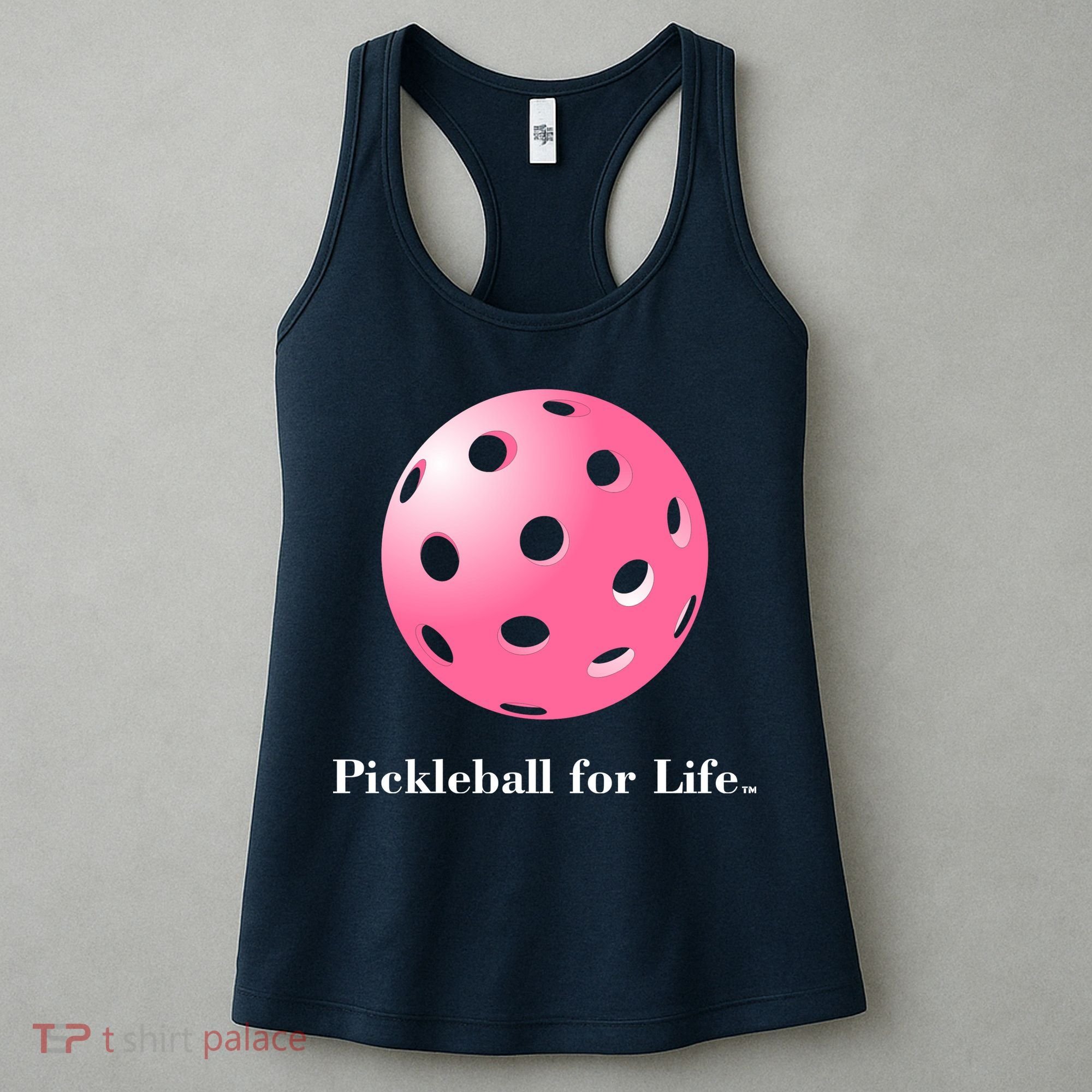 Pickleball For Life Pink Women's Tank Top
