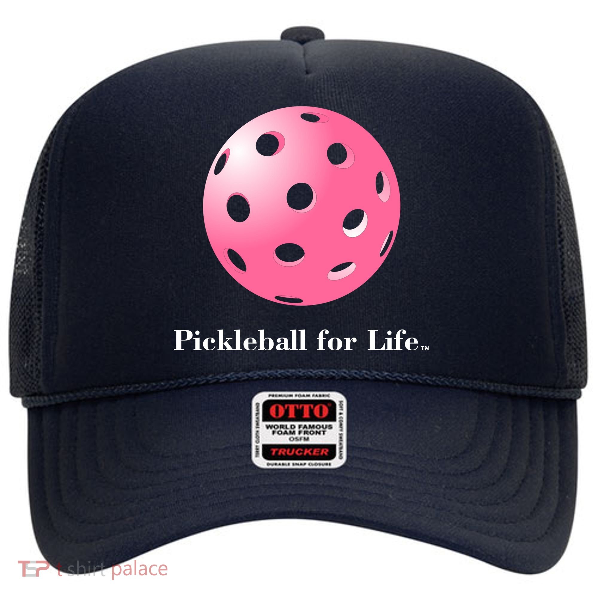 Pickleball For Life Pink Hat