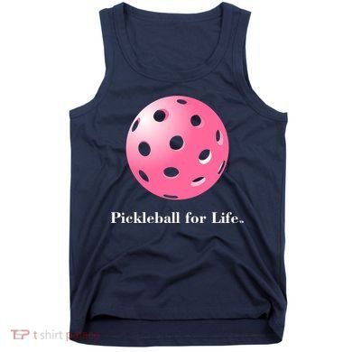 Pickleball For Life Pink Tank Top
