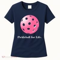 Pickleball For Life Pink Women's T-Shirt thumb 0