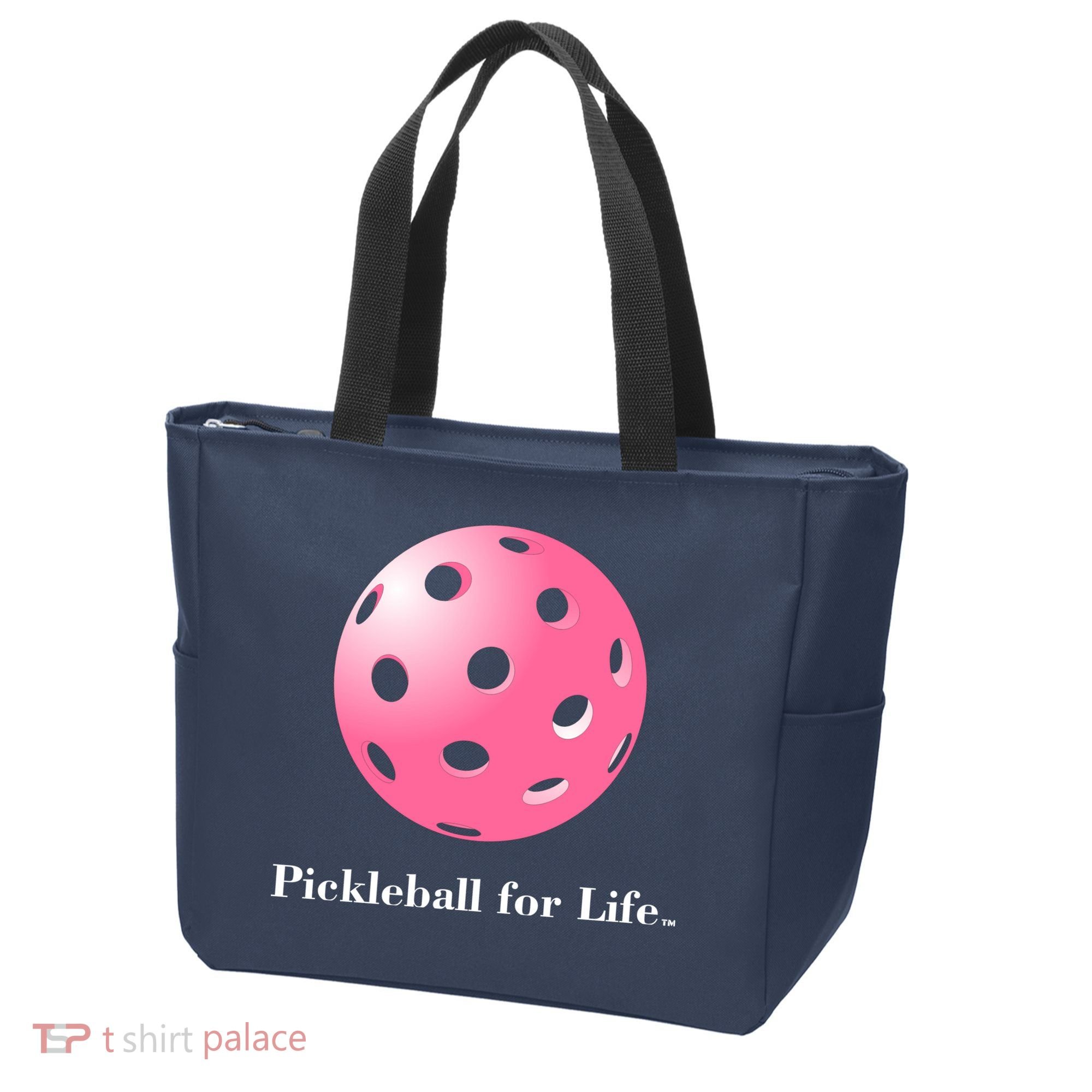 Pickleball For Life Pink Tote Bag