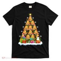 Pizza Food Lover Xmas Holiday Santa Pizza Christmas Tree T-Shirt thumb 0