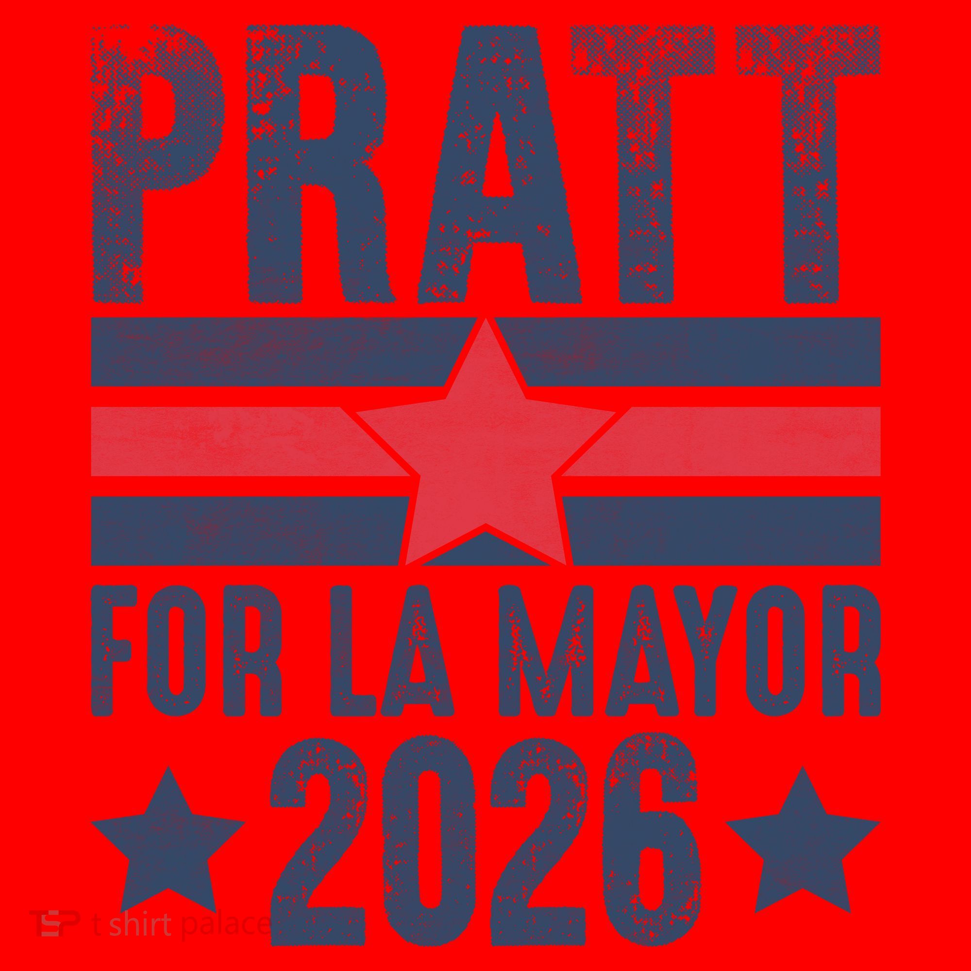 Pratt For La Mayor 2026 Santa Hat