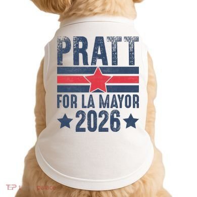 Pratt For La Mayor 2026 Doggie Tank