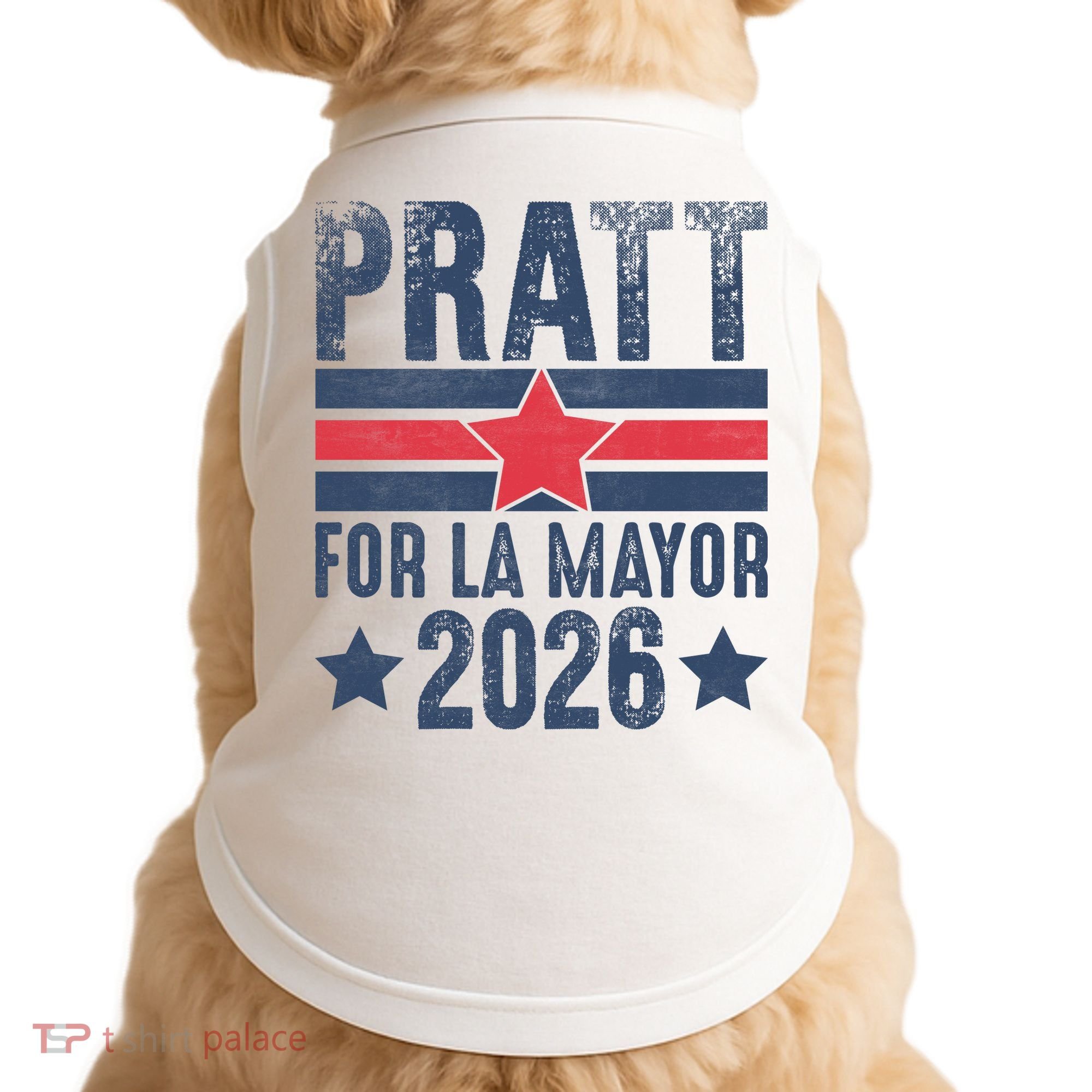 Pratt For La Mayor 2026 Doggie Tank