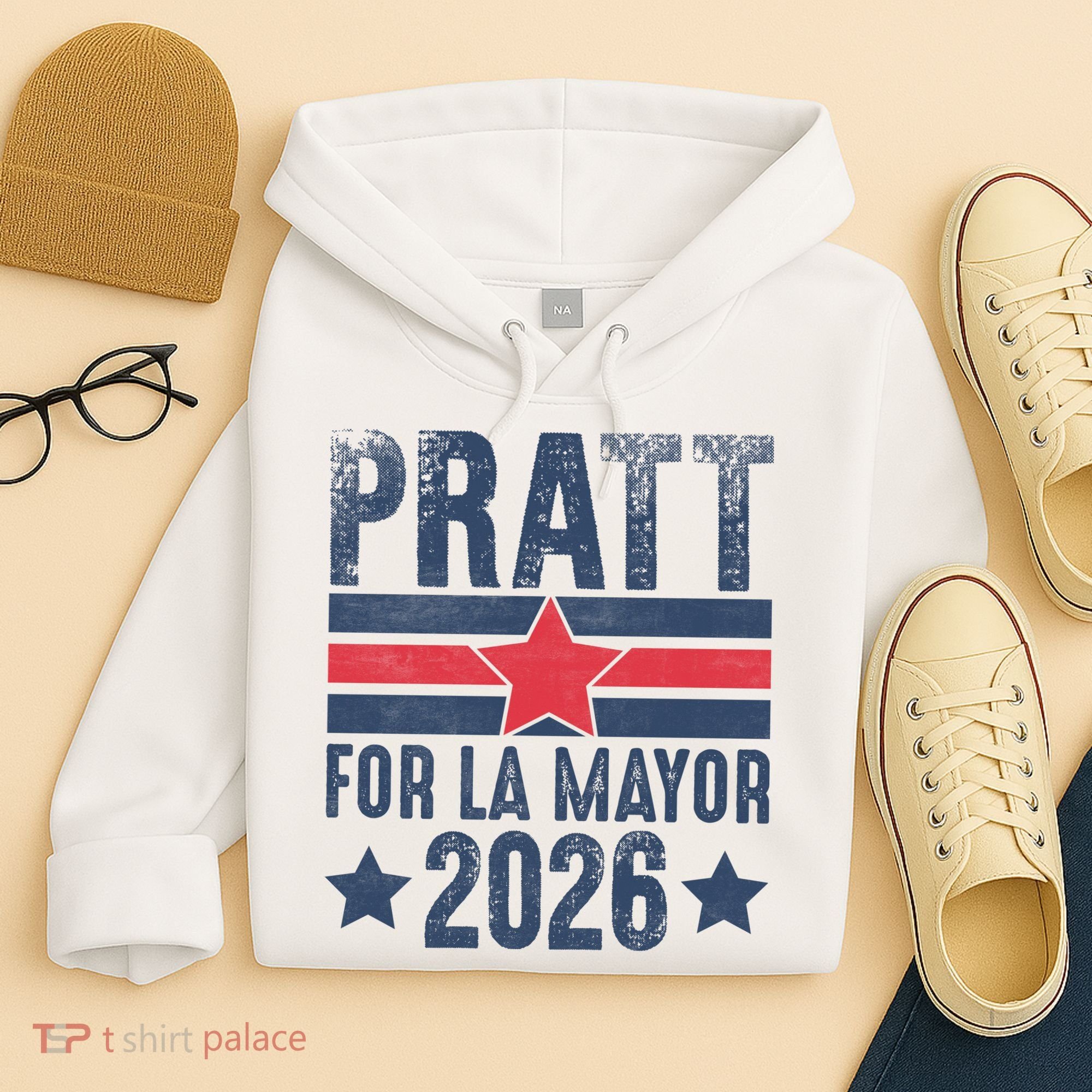Pratt For La Mayor 2026 Hoodie