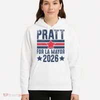 Pratt For La Mayor 2026 Hoodie thumb 5
