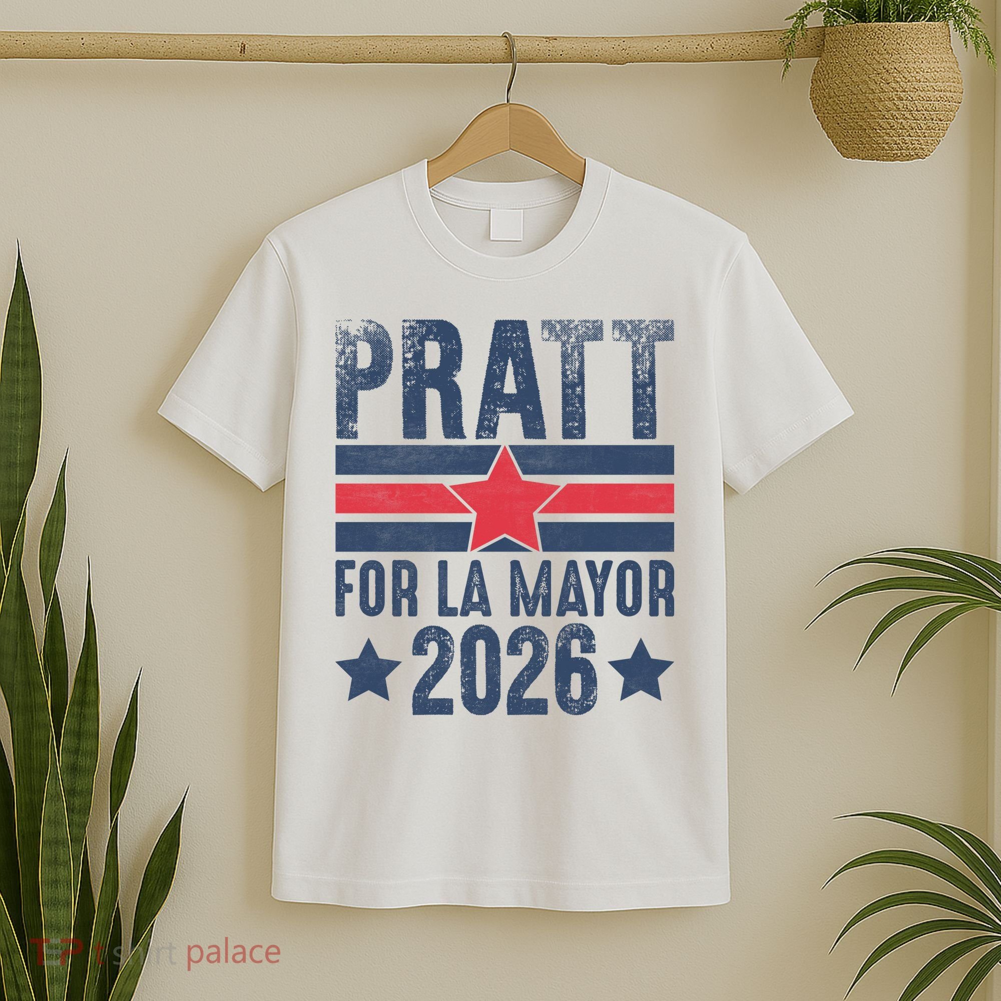Pratt For La Mayor 2026 T-Shirt