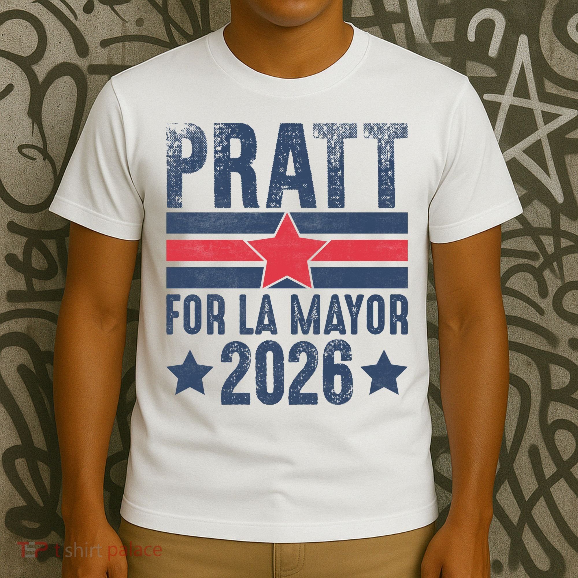 Pratt For La Mayor 2026 T-Shirt