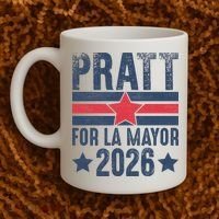 Pratt For La Mayor 2026 Coffee Mug thumb 2