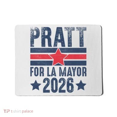 Pratt For La Mayor 2026 Mousepad