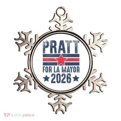Pratt For La Mayor 2026 Ornament