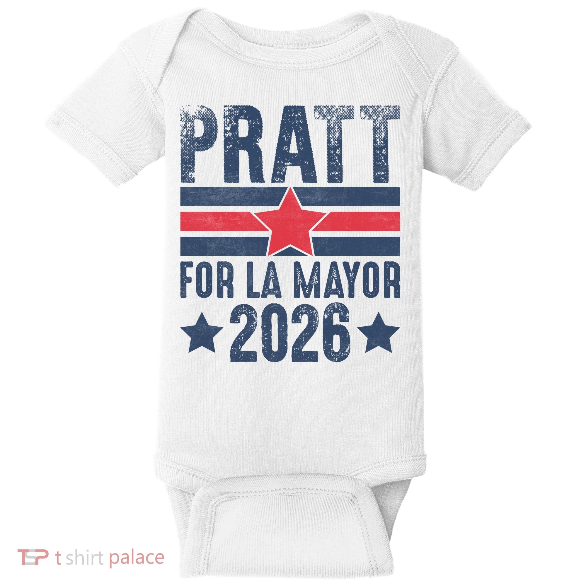 Pratt For La Mayor 2026 Baby Bodysuit