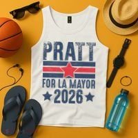 Pratt For La Mayor 2026 Tank Top thumb 4