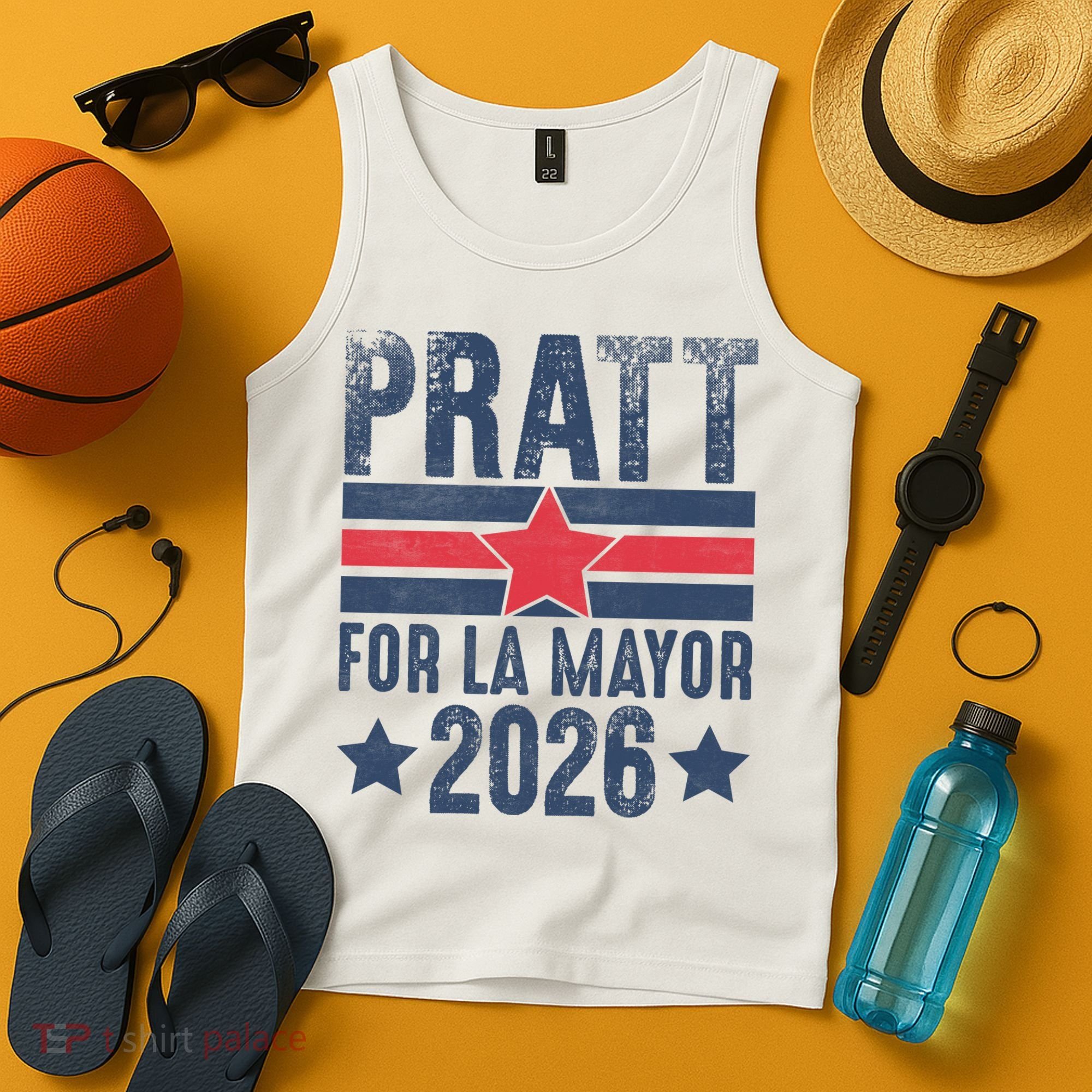 Pratt For La Mayor 2026 Tank Top