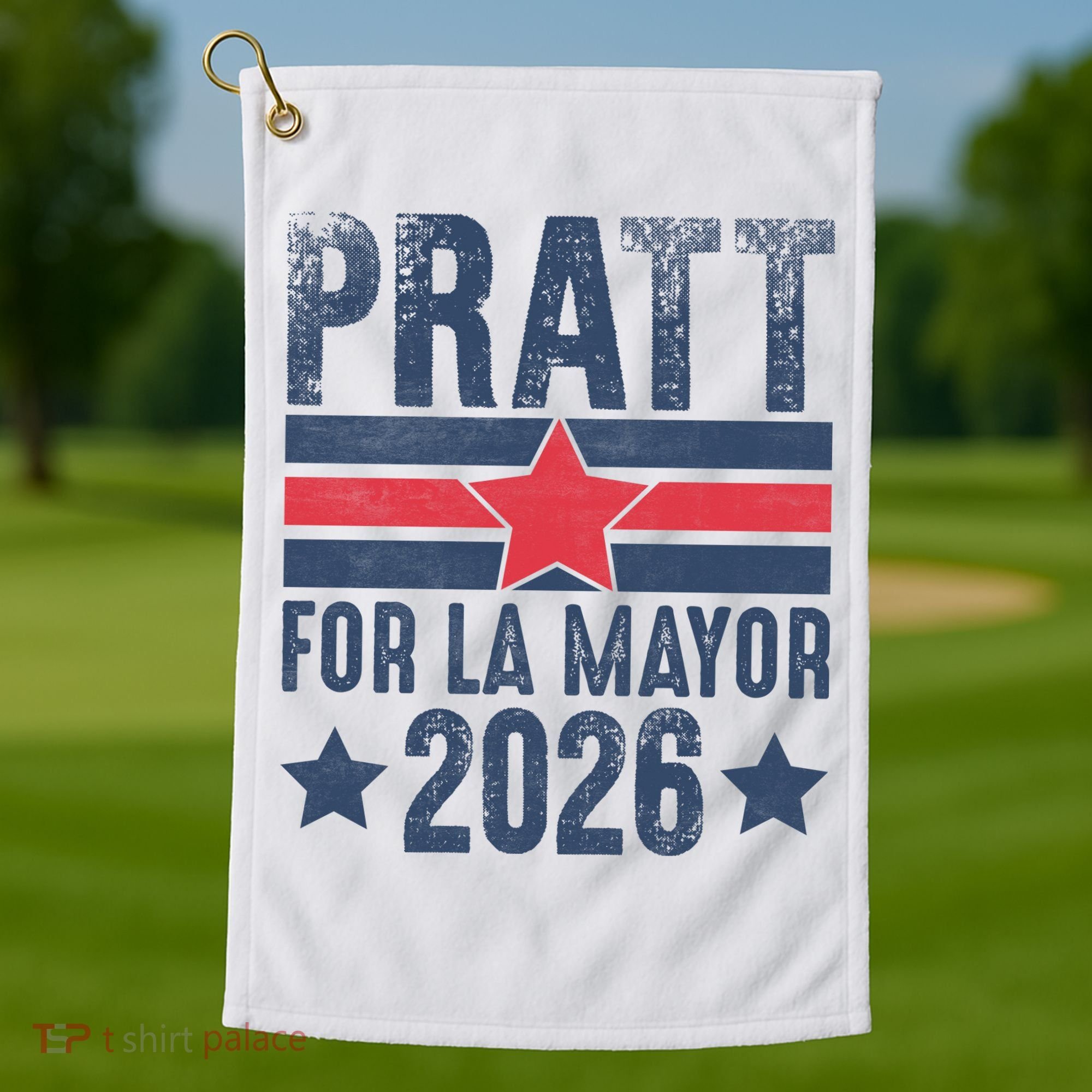 Pratt For La Mayor 2026 Golf Towel