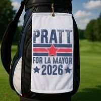 Pratt For La Mayor 2026 Golf Towel thumb 2