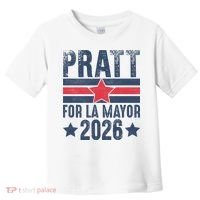 Pratt For La Mayor 2026 Toddler T-Shirt thumb 0