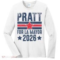 Pratt For La Mayor 2026 Women's Long Sleeve Shirt thumb 0