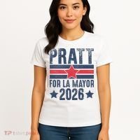 Pratt For La Mayor 2026 Women's T-Shirt thumb 4
