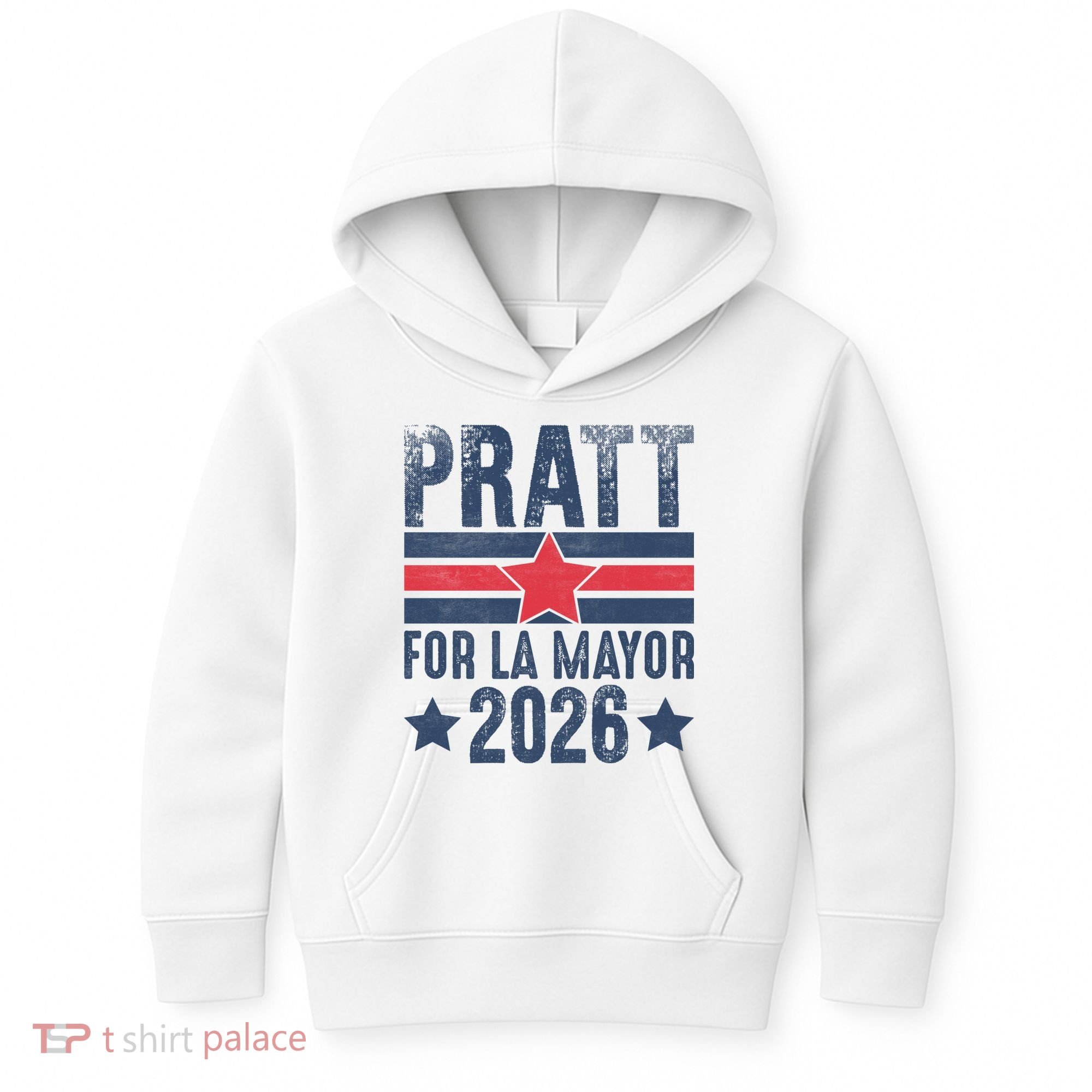 Pratt For La Mayor 2026 Kids Hoodie