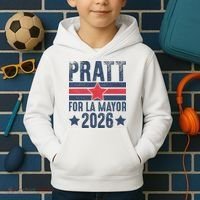 Pratt For La Mayor 2026 Kids Hoodie thumb 2