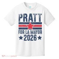 Pratt For La Mayor 2026 Kids T-Shirt thumb 0