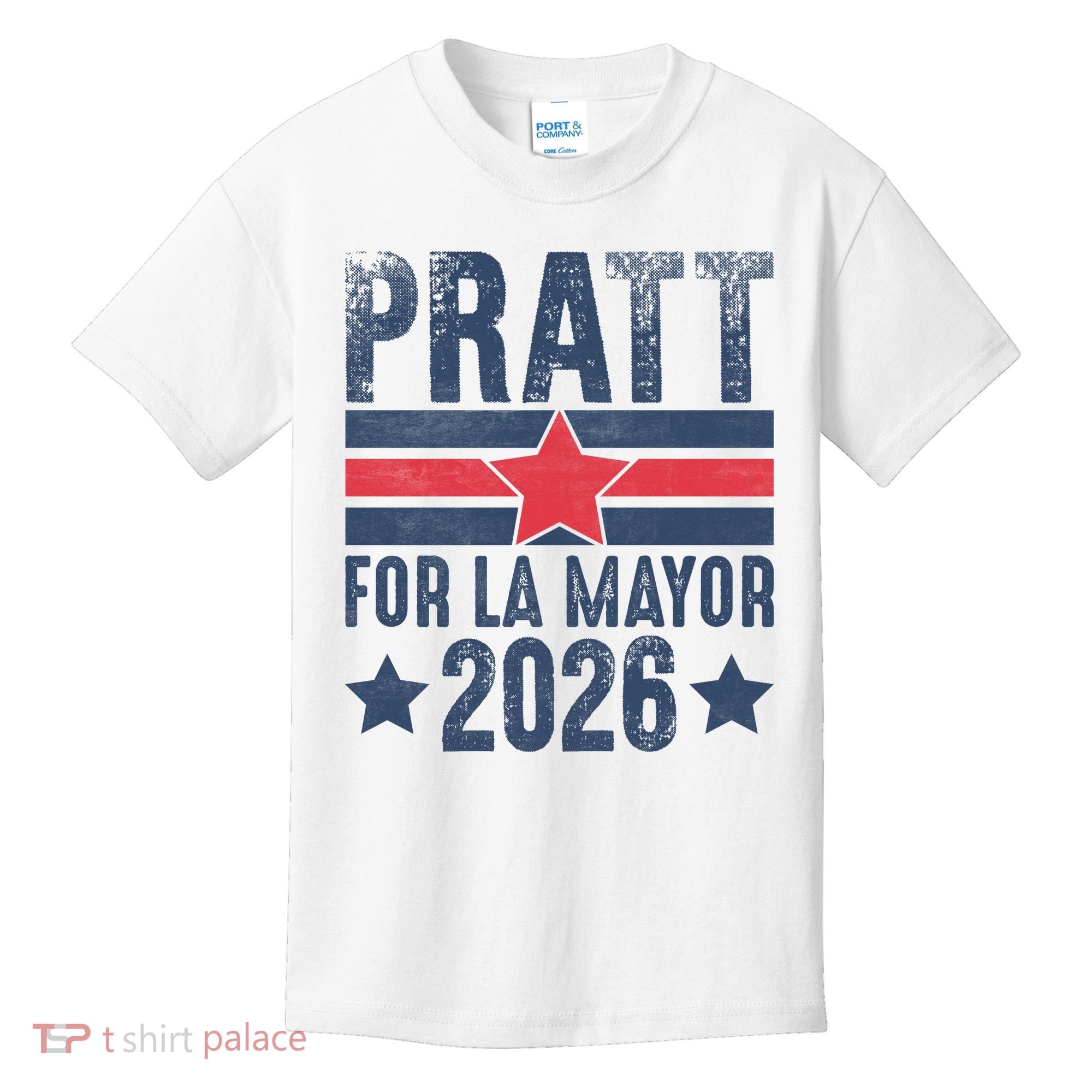Pratt For La Mayor 2026 Kids T-Shirt