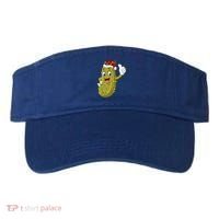 Pickle Fruit Lover Xmas Santa Hat Pickle Christmas Gift Visor thumb 0