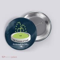 Pickleball For Life Fountain Green Button thumb 0